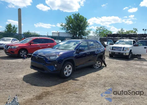 2021 Toyota Rav4 Xle из США, поврежденный, VIN 2T3P1RFV3MW175220